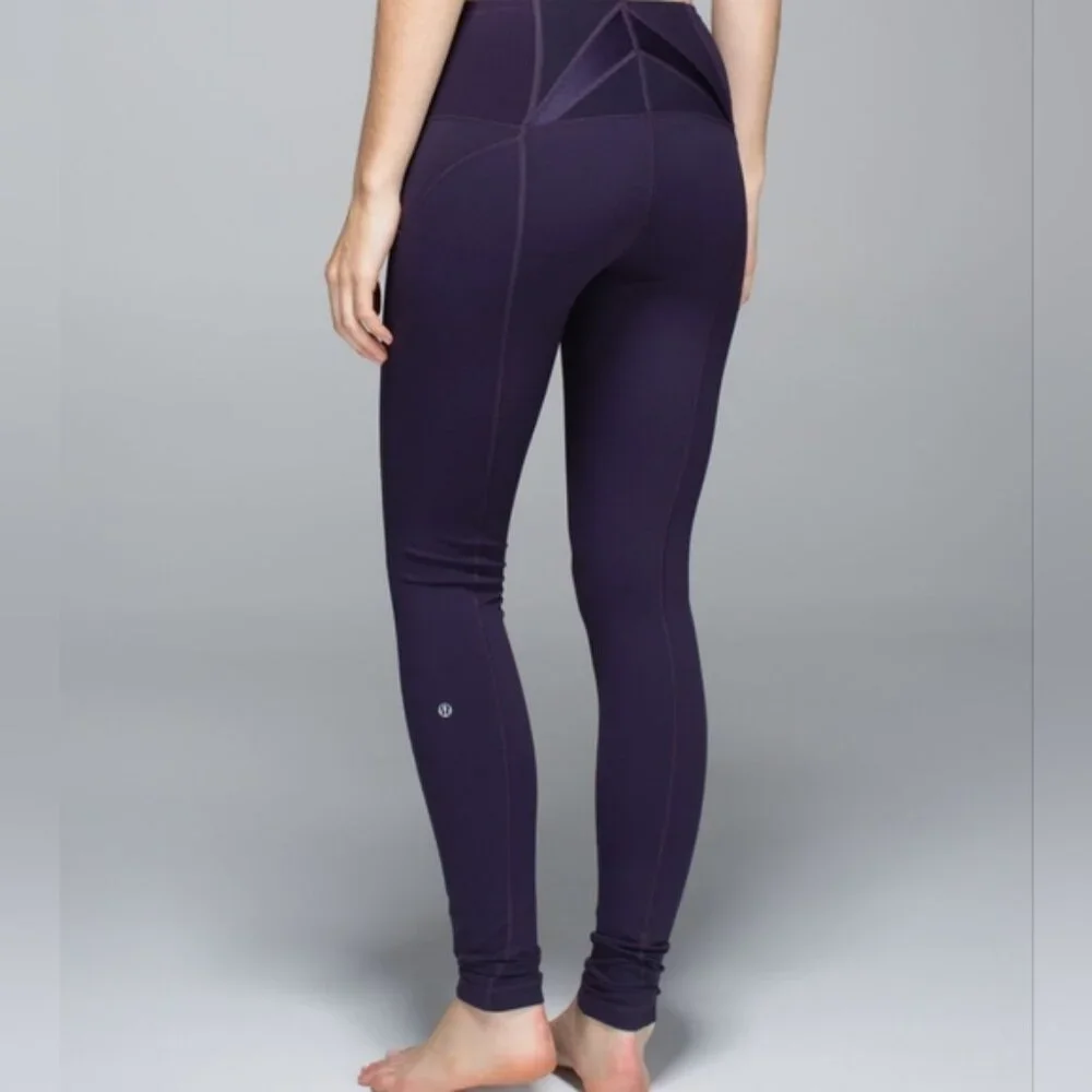 Lululemon Exquisite pant black grape - Picture 1 of 14